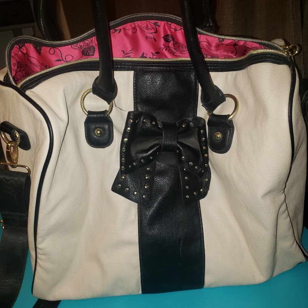Betsey Johnson Tote with Bow